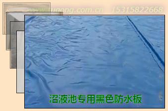 沼液池專用黑色防水板