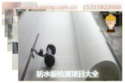 防水板檢測項(xiàng)目大全