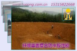 纖維單面復(fù)合防水板性能